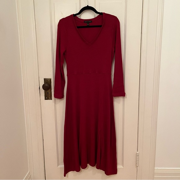 Banana Republic Ribbed Knit Midi Dress - Picture 2 of 6